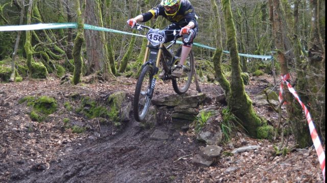 Coupe de France VTT Descente # 1  Lourdes (84) : Laly meilleur cadet ! 