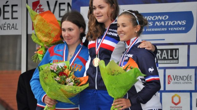 Chrono des Nations Juniors Dames : Bourdiaux la plus rapide / Sero 7e