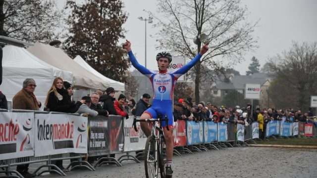 Rtro 2013 Bretagne Cyclo cross : Carriou champion  en juniors !