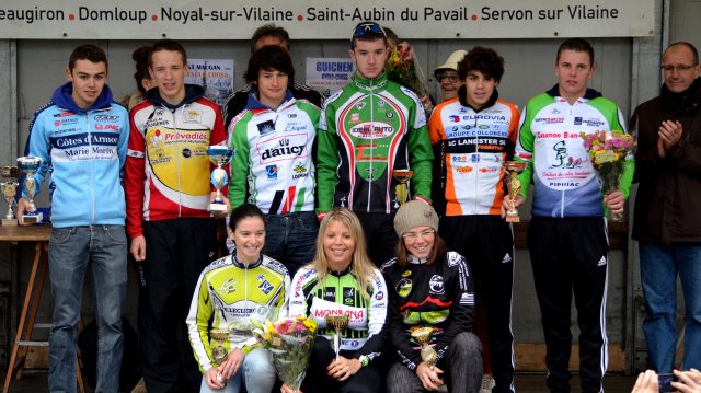 Challenge des Sous-Bois  Chteaugiron (35) : les podiums 