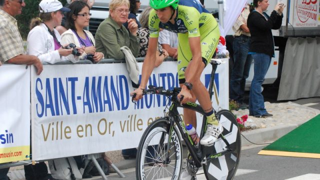 Florian Vachon, leader de la Coupe de France sur le TPC.