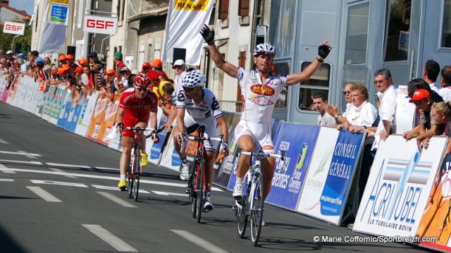 Tour du Poitou-Charentes 2me tape : Jimmy Casper s'impose au sprint + Rsultats 