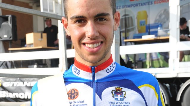 Ronde des Valles Juniors  Hmonstoir: Le CLM pour Grgoire Tarride 