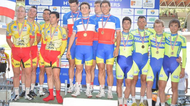 Poursuite par Equipes Hommes Elite : Pays de Loire titr    