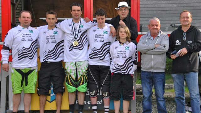 Championnats de Bretagne de descente VTT : Badouard titr