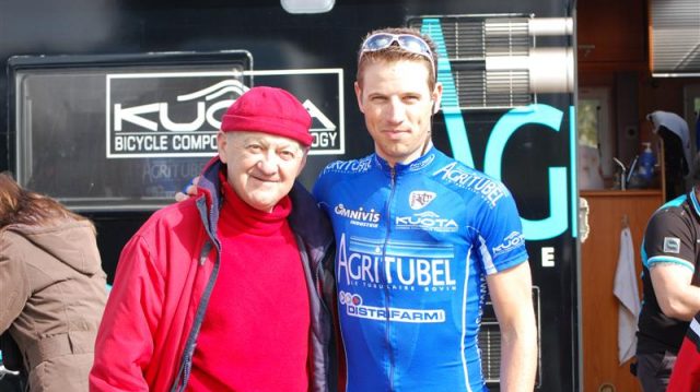 Flche Wallonne : David Le Lay rejoint  200 m de la ligne !