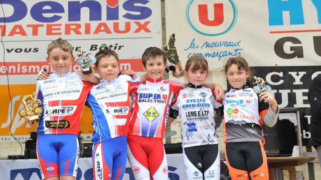 Ecoles de cyclisme  Guichen (35) : Classements