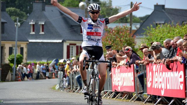 "Challenge du Blavet  l'Evel"  Remungol (56) : Lucas devant Briand