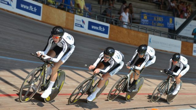 Poursuite par quipes Juniors Hommes : la Bretagne en petite finale