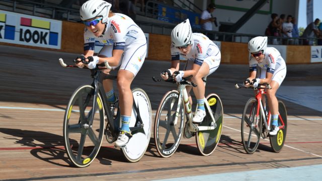 Poursuite par Equipes Dames Elite : Vienne Futuroscope et Bretagne en finale  