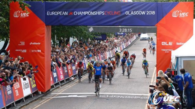 Championnat d'Europe des Elites Femmes: Bastianelli au sprint / Biannic 18me