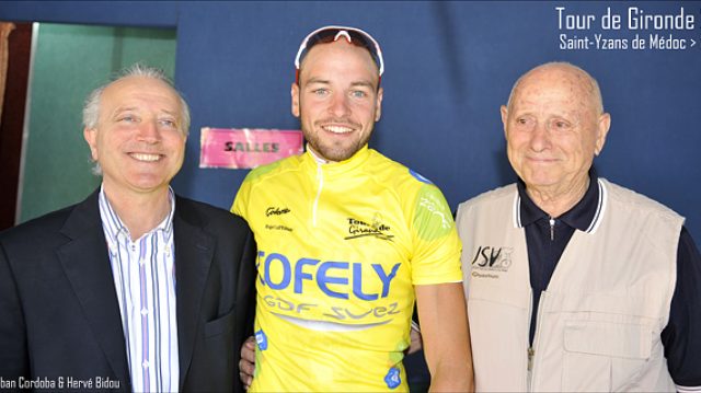 Tour de Gironde : Patanchon en jaune / Schmidt 4e