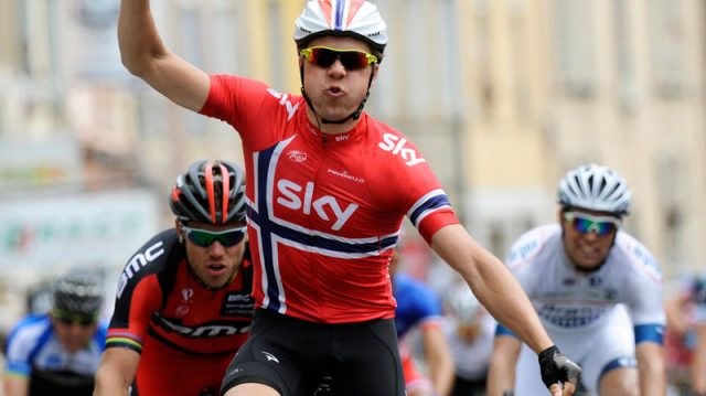 Critrium du Dauphin # 3 : Boasson Hagen au sprint / Bouhanni 7e