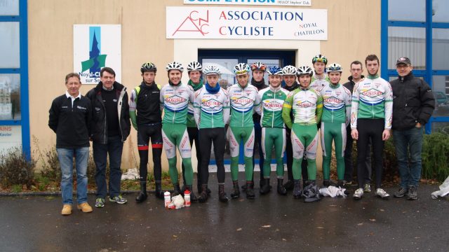 Les juniors de Sojasun Espoir ACNC en stage