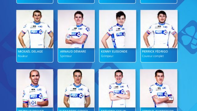 Une ambition internationale pour l’quipe cycliste FDJ en 2013