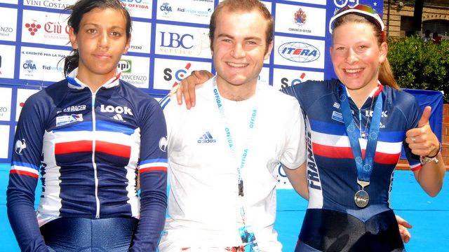 Europe Route CLM Juniors Dames : Favre argent content ! 