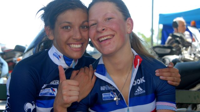 Europe Route CLM Juniors Dames : la raction des Franaises