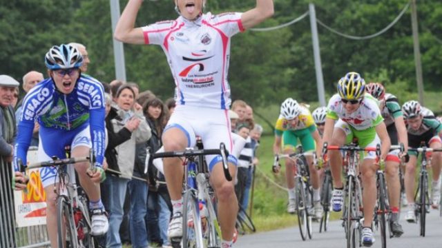 Franck Bonnamour vainqueur en Auvergne.