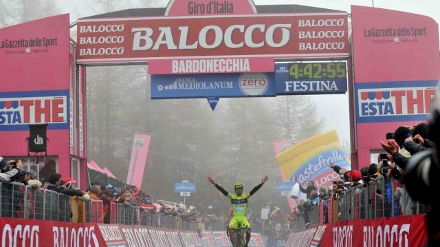Tour d'Italie # 14 : Santambrogio devant Nibali