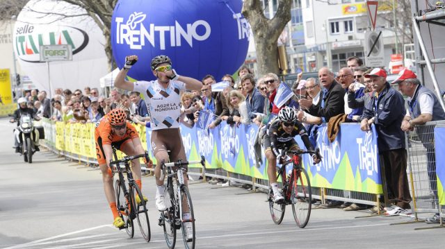 Tour du Trentin # 1A : Bouet s'impose / Gautier 16e