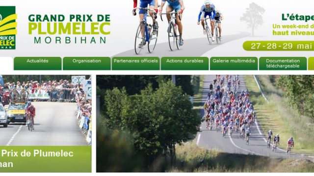 Grand Prix de Plumelec - Morbihan : le site internet relook  