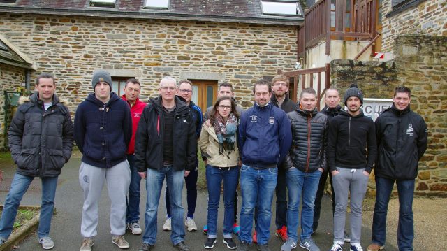 12 stagiaires  la formation d'entraneur