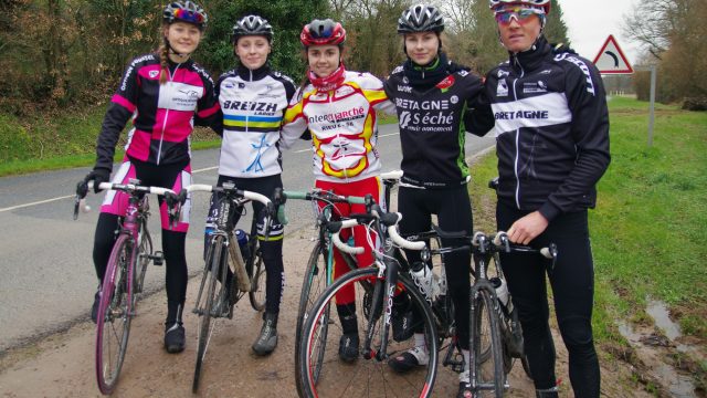 Le Team Breizh  Ladies en stage dans le Morbihan