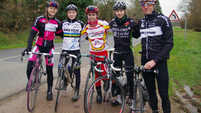 Le Team Breizh  Ladies en stage dans le Morbihan