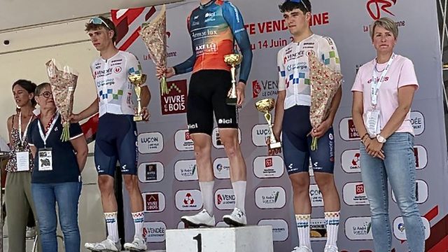 Route Vend�enne : Le Gu�vel gagne la 2e �tape