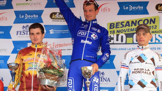 Challenge "La France Cycliste"  Besanon : Guillaume Perrot parmi les grands