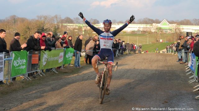 Cyclo-Cross de Betton (35) : Vivier, Melaye, Josso et Merlier