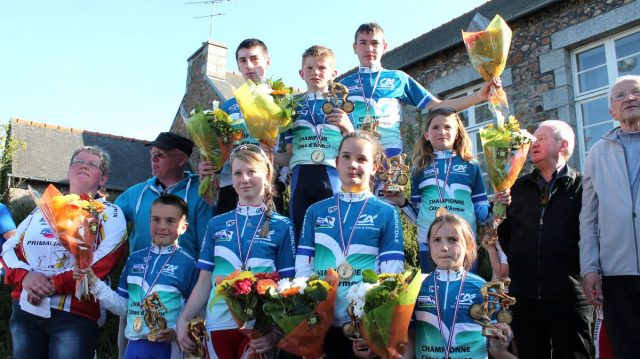 Championnat 22 des coles de cyclisme  Le Crach : le CC Plancot sacr 