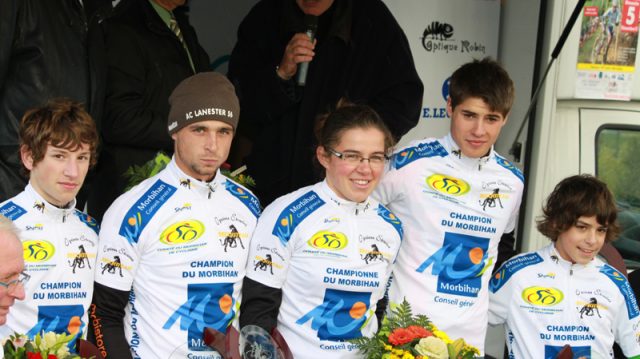 Championnat du Morbihan cyclo-cross  Taupont : les classements 