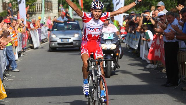 Giro Val d'Aoste # 3 : tape et maillot pour Ignatenko