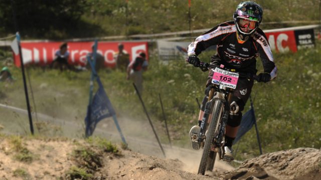 France Descente VTT : Bresset plac, Badouard dpit