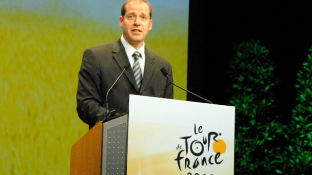 Christian Prudhomme invit d'honneur du Brassard Crdit Agricole 2009  