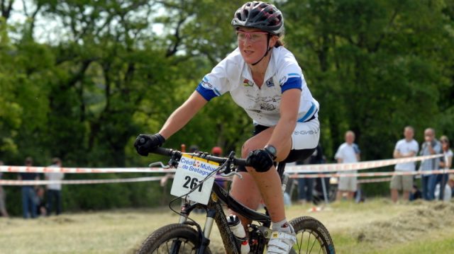 Coupe du Monde VTT  Madrid: Julie Bresset 