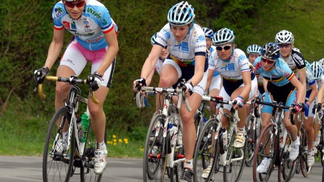 Julie Krasniak a reconnu le parcours du Championnat de France Route  Saint-Brieuc 