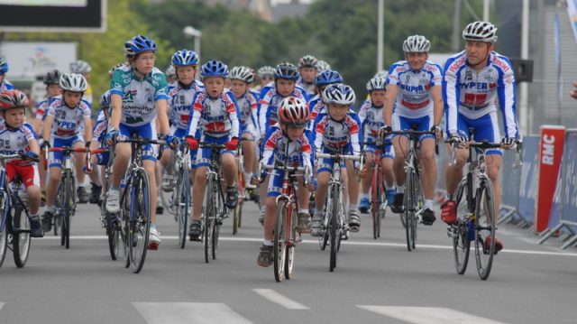 Les coles de cyclisme ouvre la journe au championnat de France