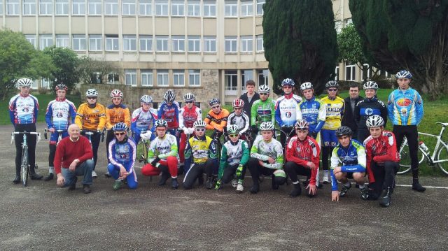 Les juniors du comit du Finistre en stage  Chteaulin