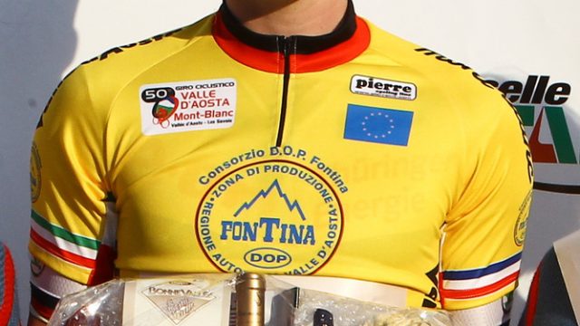 50 Giro Ciclisto Valle d'Aosta : Le Lavandier 20me du prologue