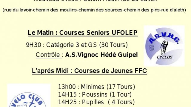 La Gouesnire (35) : 5 courses au programme ce dimanche 