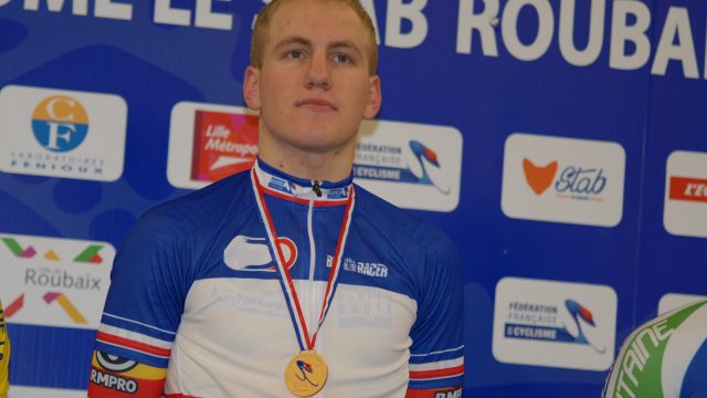 France piste  Roubaix / Kvin Lesellier se surprend