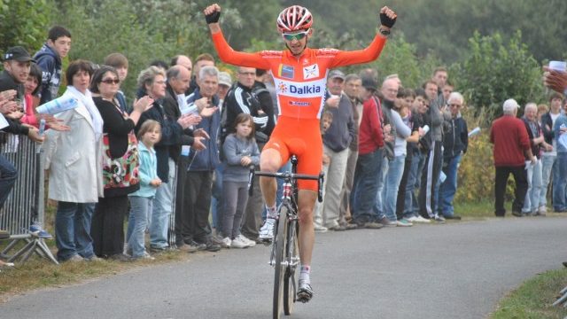 Cyclo-cross de Henanbihen (22) : Le Corre, Gesbert, Vidal et Darcel 