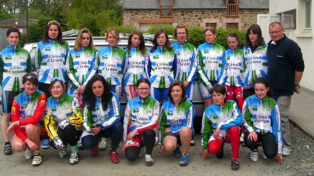 Les jeunes Costarmoricaines en stage  Lamballe 