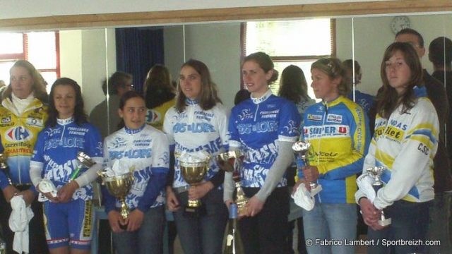 Challenge Fminin des Pays de la Loire  Saint-Jean-de-Monts (85):  Julie Le Priellec sur le podium 