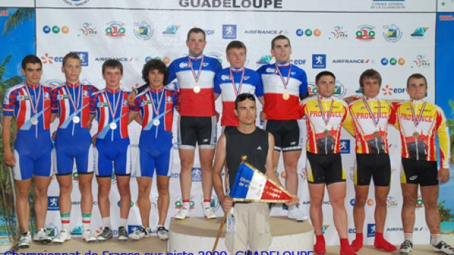 Championnat de France sur Piste: La Bretagne championne de France de vitesse par quipe + Tous les rsultats 