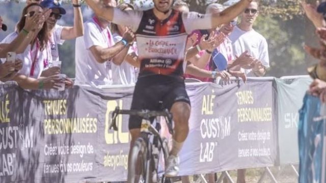 Manu Morin champion de France de gravel !