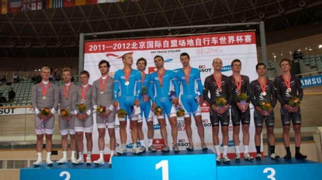 Coupe du Monde UCI Piste  Pkin (Chine) : les classements de la 1re journe