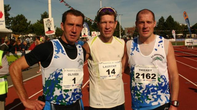 Marathon de Vannes: les cyclistes ont la pche !